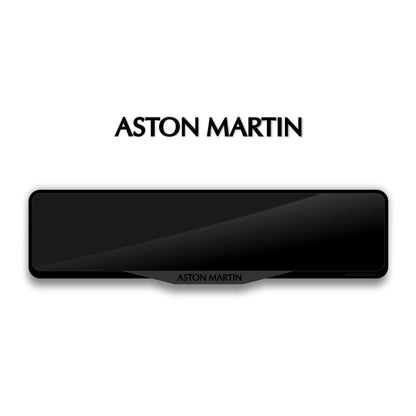 ASTON MARTIN Laser-Cut Acrylic License Plate Frame - Gloss Black