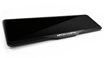 ASTON MARTIN Laser-Cut Acrylic License Plate Frame - Gloss Black