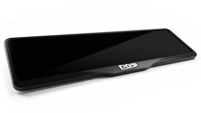 ASTON MARTIN DBS Laser-Cut Acrylic License Plate Frame - Gloss Black