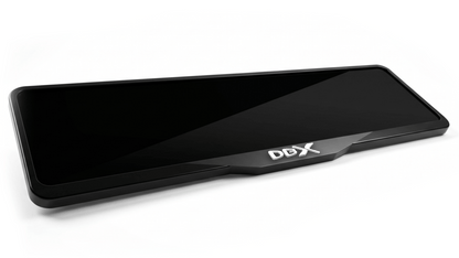 ASTON MARTIN DBX Laser-Cut Acrylic License Plate Frame - Gloss Black