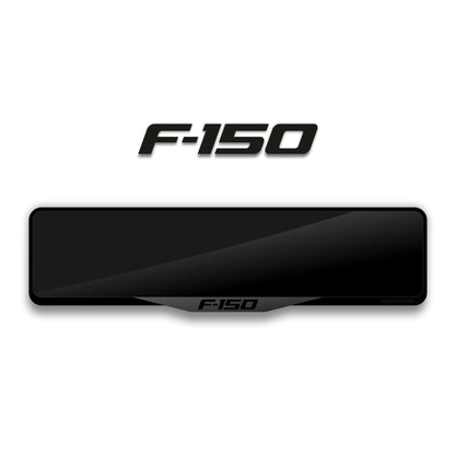 إطار لوحة ترخيص من الأكريليك مقطوع بالليزر لسيارة فورد F150 - أسود لامع