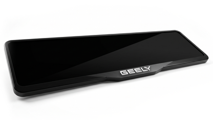 GEELY Laser-Cut Acrylic License Plate Frame - Gloss Black