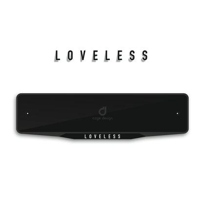 إطار لوحة ترخيص بتصميم خاص "LOVELESS"
