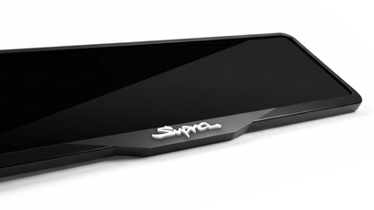 TOYOTA SUPRA Laser-Cut Acrylic License Plate Frame - Gloss Black