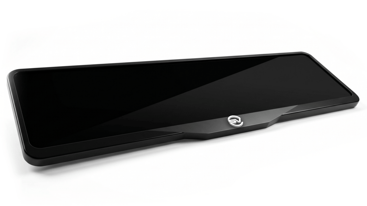 RANGE ROVER SV Laser-Cut Acrylic License Plate Frame - Gloss Black