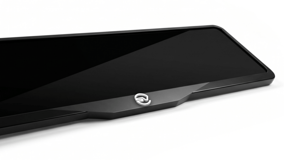 RANGE ROVER SV Laser-Cut Acrylic License Plate Frame - Gloss Black