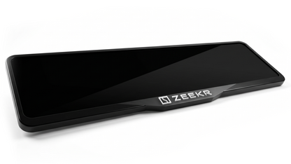 ZEEKR Laser-Cut Acrylic License Plate Frame - Gloss Black